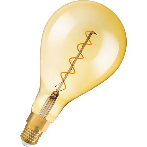 OSRAM Lampada LED - E27 - Warm Comfort Light - 2000 K - 5 W - 28W equivalenti - chiara - Vintage 1906 LED DIM (1/4)