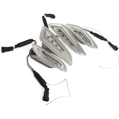 Motorcycle modification parts: Front and rear indicator set for Vespa Sprint Primavera Spring Sprint (1/4)