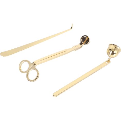 Kit coupe-mèches éteignoirs accessoires entretien bougies aromathérapie