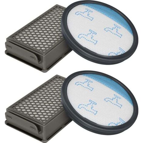 Filtre pour aspirateur Filtre HEPA pour aspirateur cyclonique Compact Power Rowenta/Moulinex/Tefal. accessoires de remplacement du système de filtre ZR005901 2 pièces (1/4)