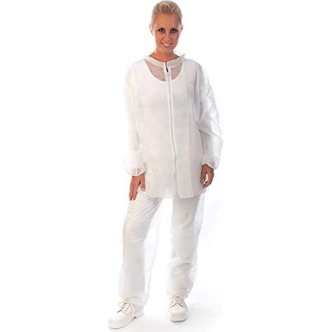 HYGOSTAR PANTALON EN POLYPROPYLÈNE BLANC L 30 G/M² FRANZ MENSCH 2753