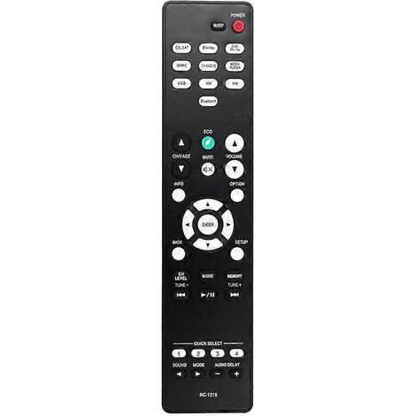 S530BT Surround AV-Receiver – Ersatzfernbedienung RC-1216, kompatibel mit Audioverstärker, Infrarot-Fernbedienung, Universalfernbedienung für Heimkino, Original-Ersatzteil (1/5)