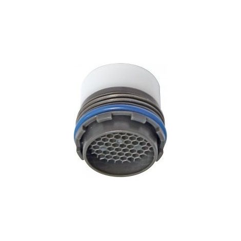 Tres – Aérateur mâle 16/100 avec mousseur – Débit 5 L/M pour robinet – Finition métal – 29961005