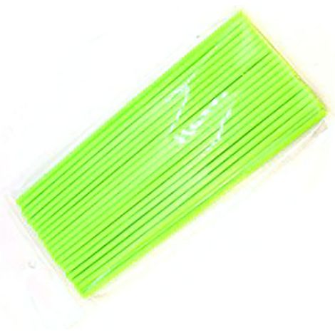 Lot de 72 habillages de rayons moto 9,4 pouces, protections décoratives vertes pour roues, accessoires de personnalisation, gaines de rechange pour jantes (1/5)