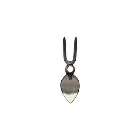 ZAPPINO COMBINATO CUORE BIDENTE ORSATTI  gr.500 cm.10x29h. occhio ø mm.30    IL CAMPO