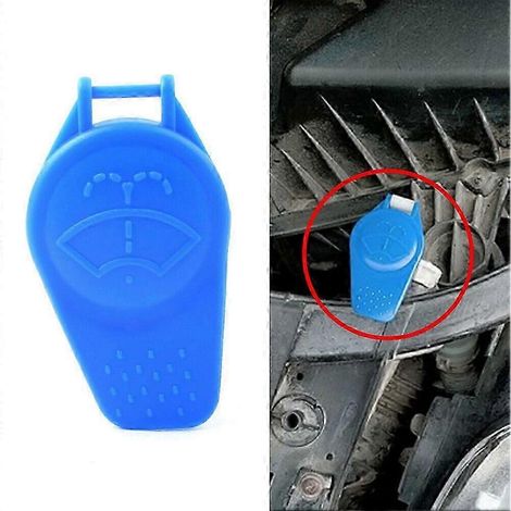 Couvercle de réservoir de liquide lave-glace pour Ford Galaxy, Focus, C-Max, Kuga I MK1 et S-Max (référence 3M5117632AB). (1/5)