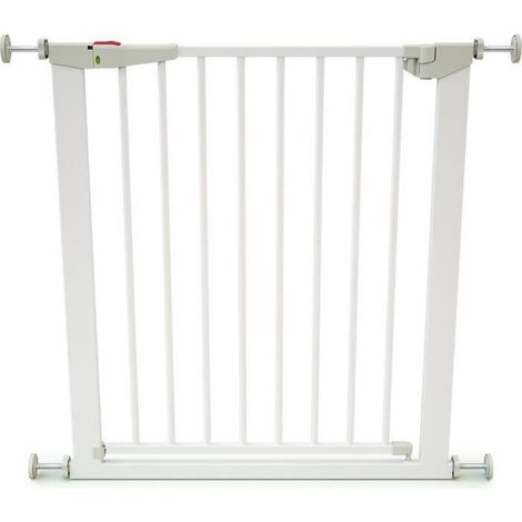 Barriere de sécurité - 72,5 a 79,5 cm - WEBABY - MOBI - Blanc (1/5)