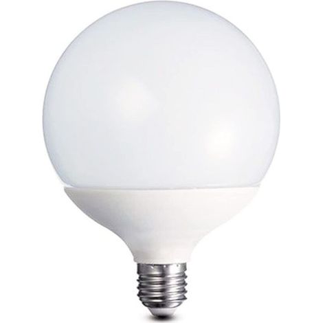 LED bulb, E27 socket, 20W, 6000K - cold and bright light, 120x158mm