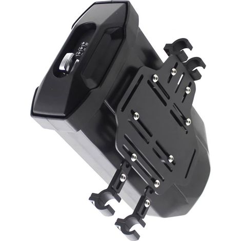 Boîte de rangement pour moto 3,8 L en aluminium ABS pour vélo CR1000L/CRF1100L (1/5)