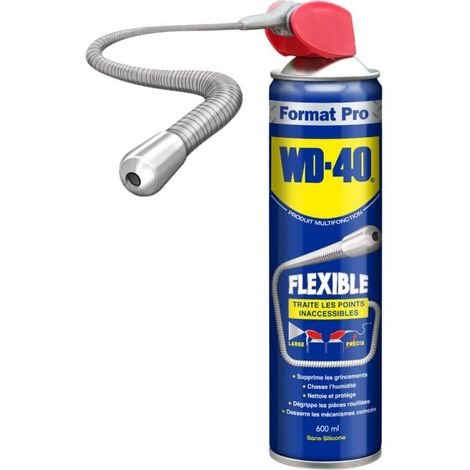 WD-40 Aérosol Multifonction avec Flexible 600mL (1/2)