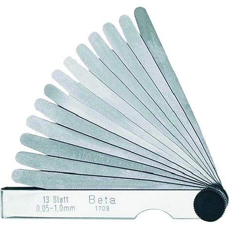 SPESSIMETRI ART. 1708/13 13 lame mm 0,05 1,00 - BETA