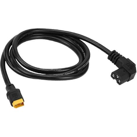 Câble de charge XT60 pour batterie de moto, connecteur mâle vers rallonge coudée à 3 broches (1/5)