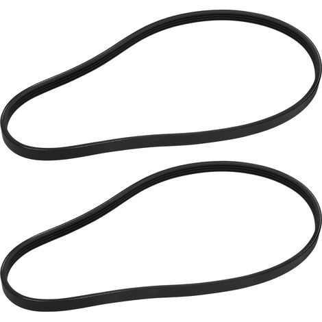 Lot de 2 courroies de transmission en caoutchouc 4PJ600  Courroie synchrone compatible avec 19.224000 119.224010 351.224000, scie à ruban électrique (1/5)