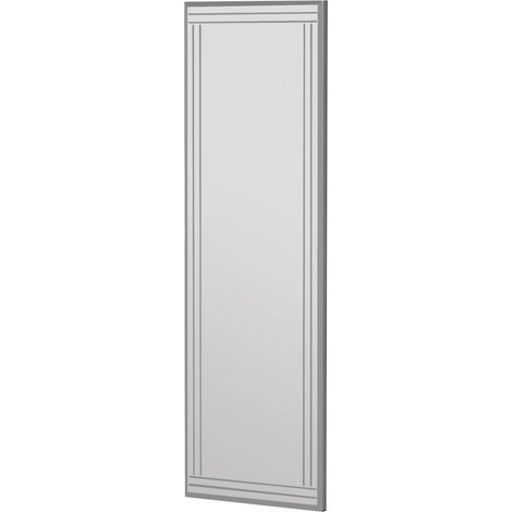 Holzspiegel "Buhem" - 40 x 120 cm - Weiß