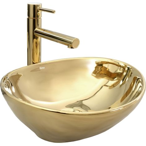 Countertop Basin REA Sofia Gold