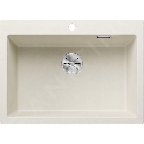 Blanco Pleon 8 - Évier en silgranit, 70x51 cm, InFino, blanc doux 527140 (1/3)