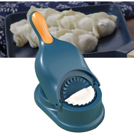 Raviolipresse, Ravioli-Teigpresse im Großhandel, manuelle Nudelform für Küche und Haushalt, blau. (1/5)