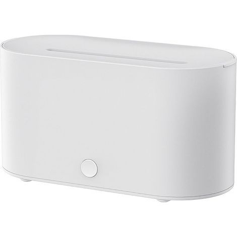 Diffuseur d'huiles essentielles Flamme 130 ml Humidificateur d'aromathérapie à ultrasons avec LED à 7 couleurs changeantes Arrêt automatique USB-C pour bureau, chevet, bureau et cadeaux (1/5)