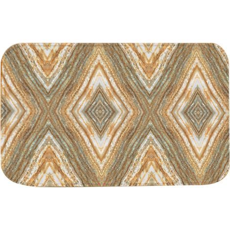 Paillasson antidérapant absorbant pour entrée salon, motif marbre (50x80cm) (1/5)