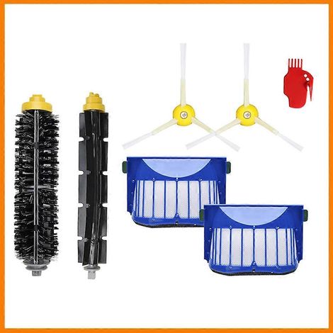 Convient pour I robot Roomba 675 650 690 600 série accessoires aspirateur brosse principale et latérale pièces (1/5)