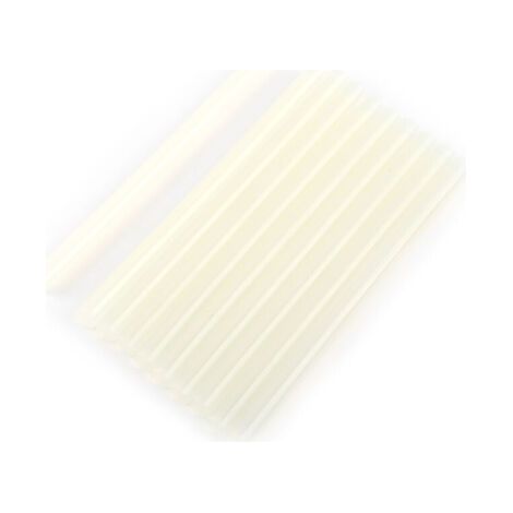 Pair 10 Bâtons de colle thermofusible transparents 7mm/11mm pour pistolet à colle, longueur 20cm, bricolage et projets créatifs (1/5)
