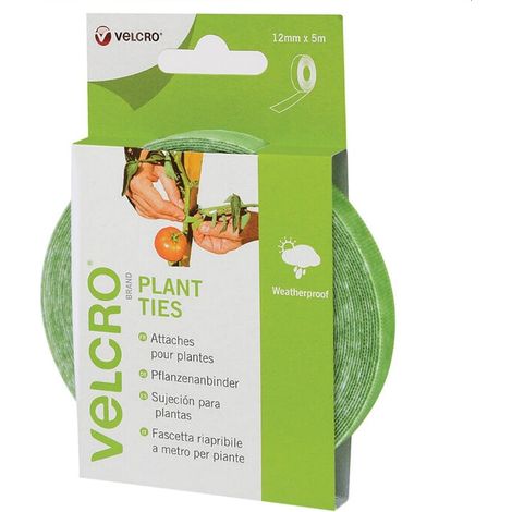 VELCRO® Brand ONE-WRAP® Plant Ties 12mm x 5m Green