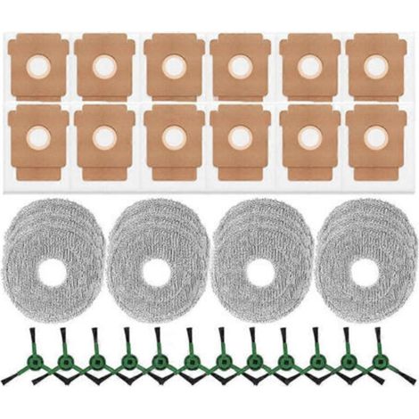 Repuestos para aspiradoras iRobot Roomba Plus 405 Combo / 505 Combo: cepillo lateral, paño de limpieza, bolsas para el polvo y accesorios. (1/5)