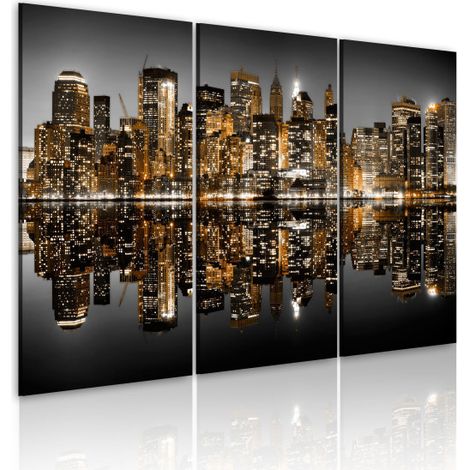 Tableau Imprimé "Mer de Lumières New York" 40 x 60 cm (1/2)