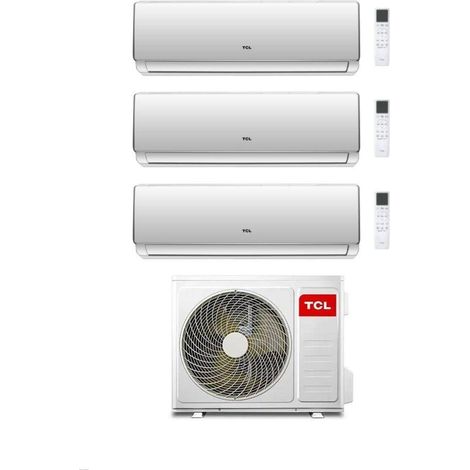 Climatiseur TCL Inverter Trial Split Elite F2 série SN F2S0 12+12+18 avec MT3240 Wi-Fi R-32 Classe A++