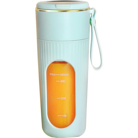 Extracteur de jus et mixeur portable pour smoothies 340 ml, mixeur multifonction avec écran LED (1/5)