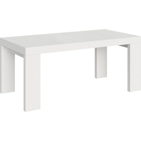 Tavolo Allungabile 200/304x90x77 cm Roxell Bianco Frassino (1/4)