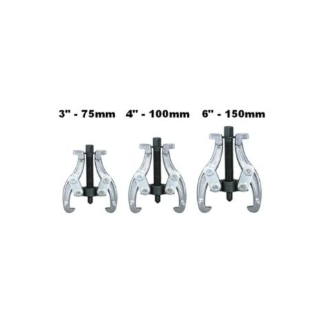 SET ESTRATTORI CUSCINETTI CUSCINETTO 2 GANASCE 3 PEZZI 75 100 150MM