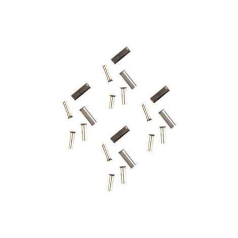 CONNEX - 172100 TERMINALI CILINDRICI - 50 PZ. - 1,00QMM S/S (1/2)