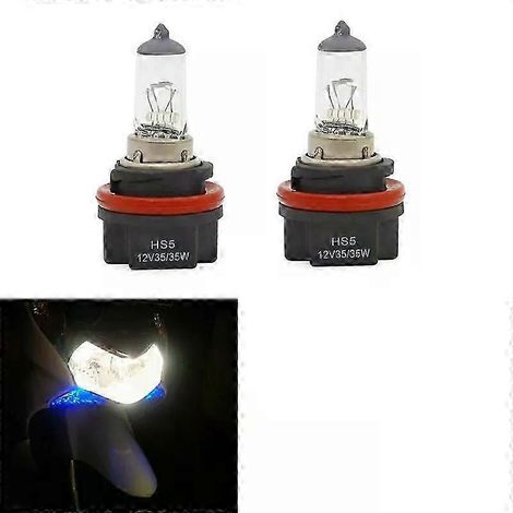 Ampoule de phare halogène HS5 35/35 W, lumière blanche, compatible avec Honda PCX125 et 150-JXLGV (référence : Lead 110 NHX110). (1/5)