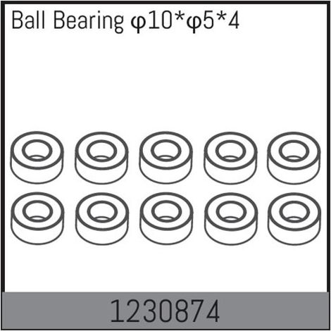 Ball Bearing 10x5x4