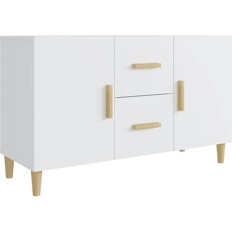 Maison Exclusive - Credenza Bianca 100x36x60 cm in Legno Multistrato