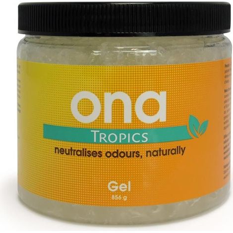 Anti-odeurs ONA gel TROPICS en pot de 400gr