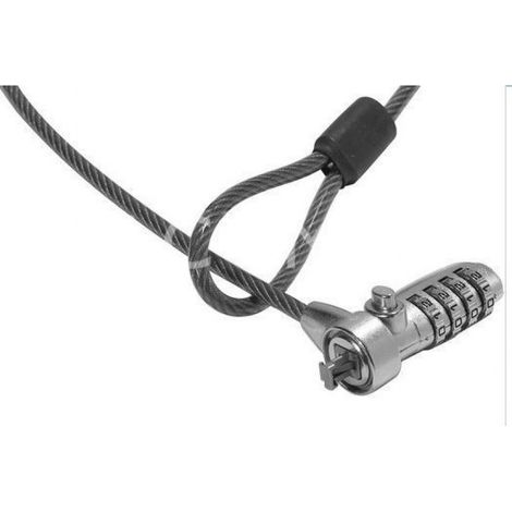 Antivol À Code - Câble Antivol 200 Cm - Verrou À Combinaison 4 Chiffres - Pour Vélo Et Équipement Extérieur - 1 Pièce