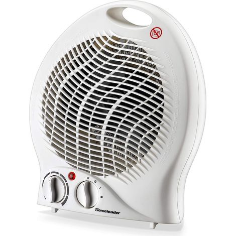 Chauffage soufflant d'appoint, petit chauffage portable à 2 vitesses avec thermostat, chauffage céramique de table/sur pied pour bureau et petits espaces (1/5)