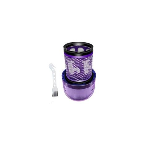 2 Paquet Lavables Réutilisables Filtre de Remplacement pour Dyson V10 SV12 Cyclone Animal Absolute Motorhead Total Clean Pro Extra Aspirateur Sans Fil avec Brosse de nettoyage H216