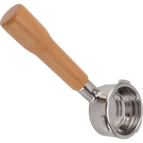 58-mm-Kaffeefilterhalter aus Edelstahl mit 3 Ohren, bodenloser Filterhalter für die Barsetto C1 Beech Kaffeemaschine (1/5)