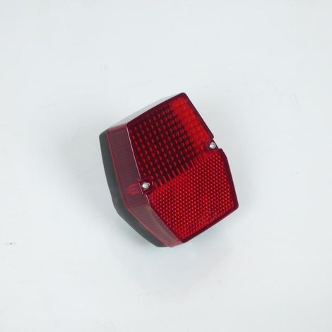 Feu arrière rouge et support noir pour mobylette MBK 50 88 Avant (1/5)