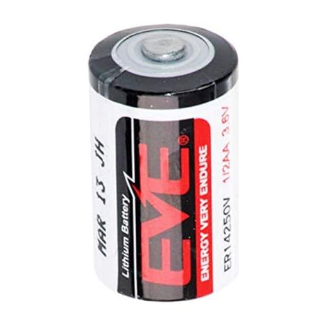 Eve Lithium 3,6V Batterie ER14250V 1/2AA Batterie -55°C Jusqu'à 85°C Degré (1/5)