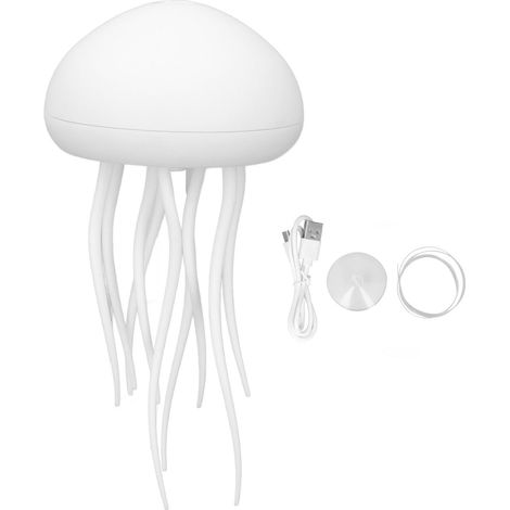 Lampe méduse à jambes dansantes, commande vocale, dégradé de couleurs, lampe suspendue pour la décoration du salon (1/5)