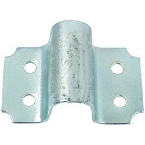 Gâche à pattes pour verrou diamètre 16mm zingué bichromaté JARDINIER MASSARD 9501162