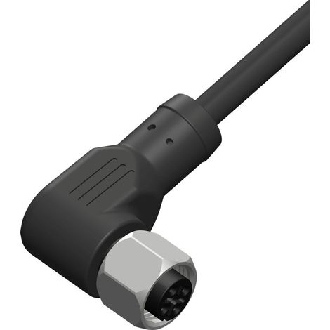 Connecteur industriel pré-câblé RS PRO 4 conducteurs , M12 Femelle, 10m ( Prix pour 1 )