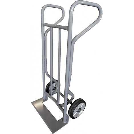 Stockman - Diable acier transporteur premium 350 Kg roues en caouthcouc - HT350/TRA (1/3)