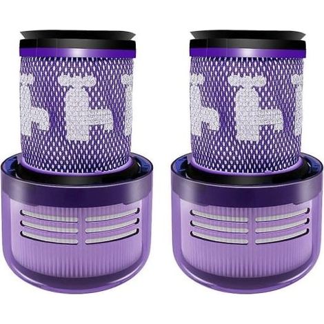 Lot de 2 filtres de rechange lavables pour aspirateur sans fil Dyson V12 Detect Slim 971517-01 (1/4)