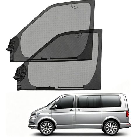 Moustiquaire Magnétique Fenêtre Latérale pour VW T4 T5 T6 T7 California, Maille Respirante Anti-Insectes Porte Avant Camping (1/5)