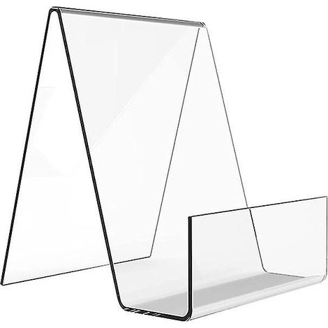 2 supports de livres en acrylique (1/3)